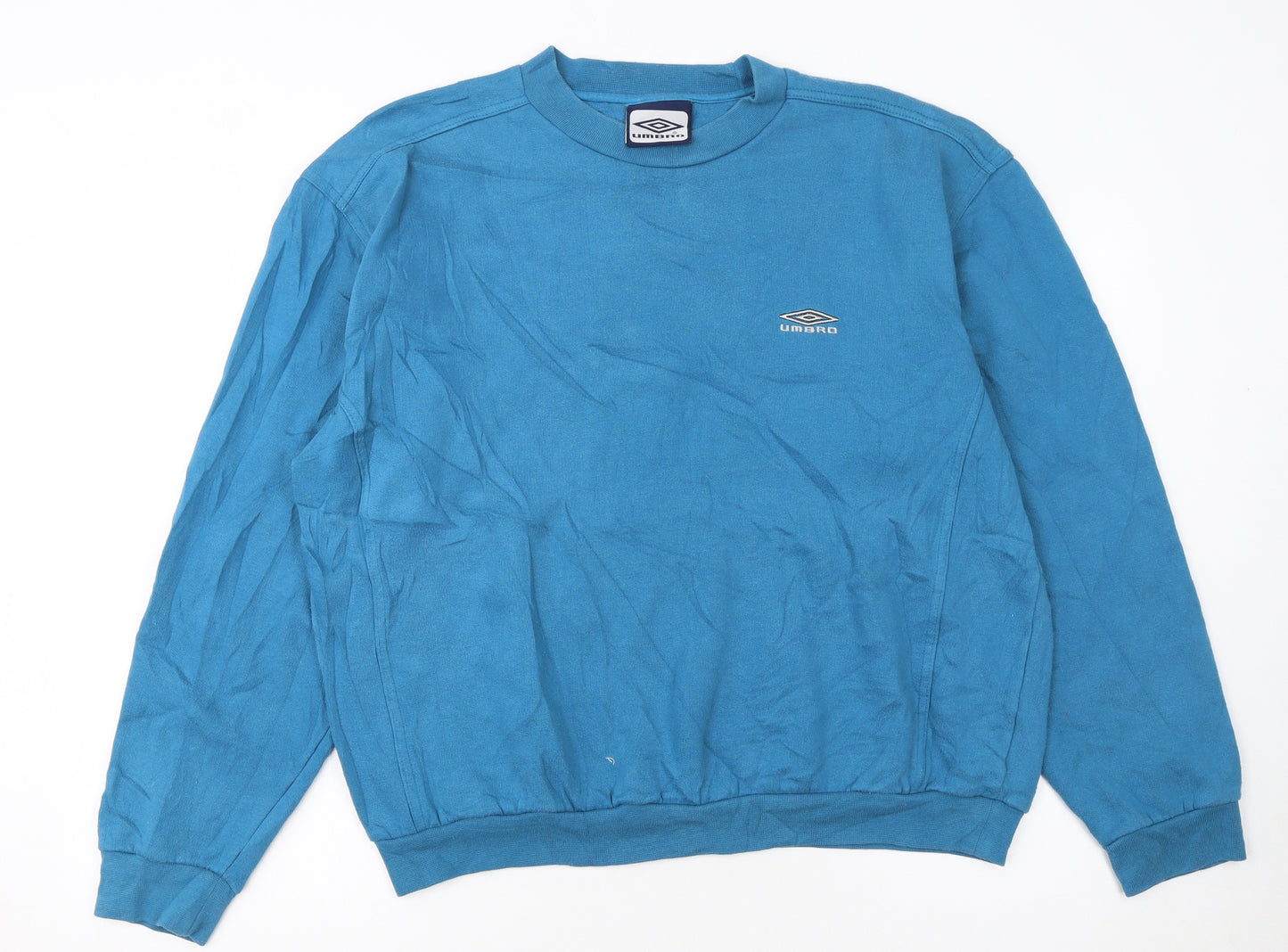 Umbro Men’s Blue Crew Neck Pullover Sweatshirt Size L