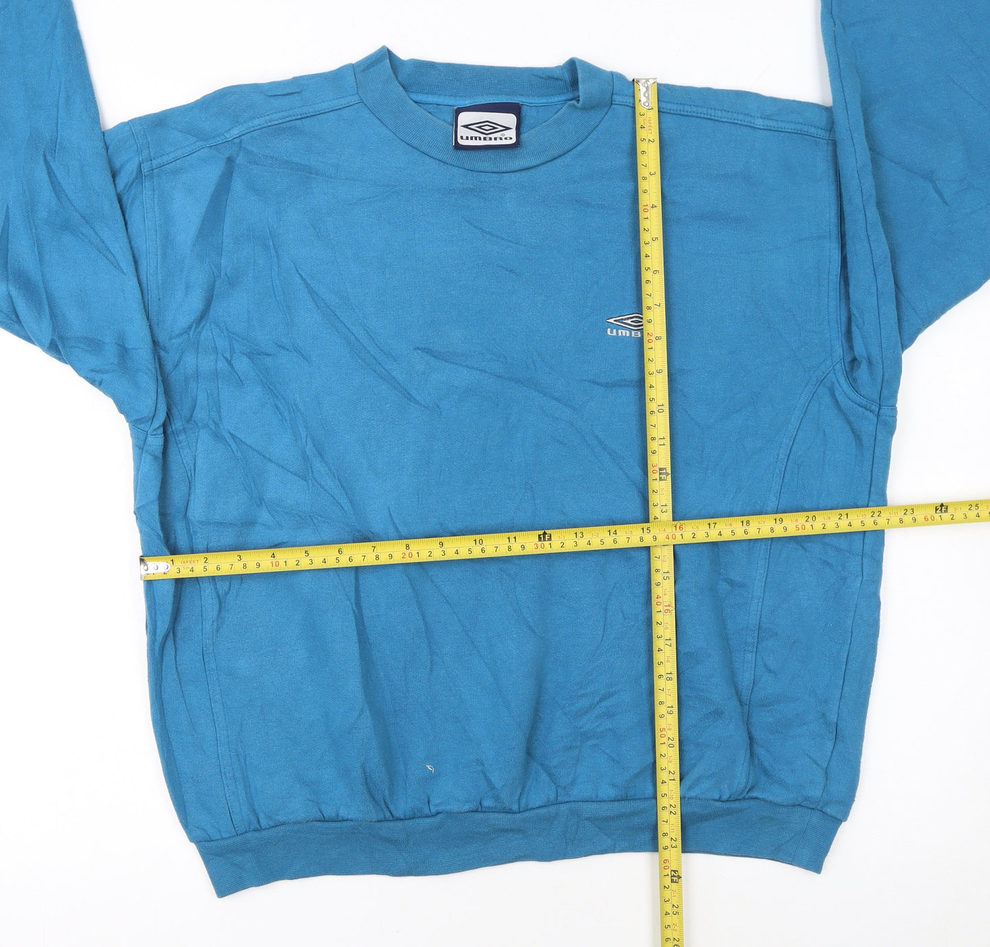 Umbro Men’s Blue Crew Neck Pullover Sweatshirt Size L