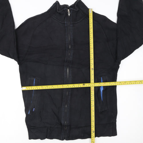 Umbro Men's Black Small Track Jacket Full Zip Sportswear