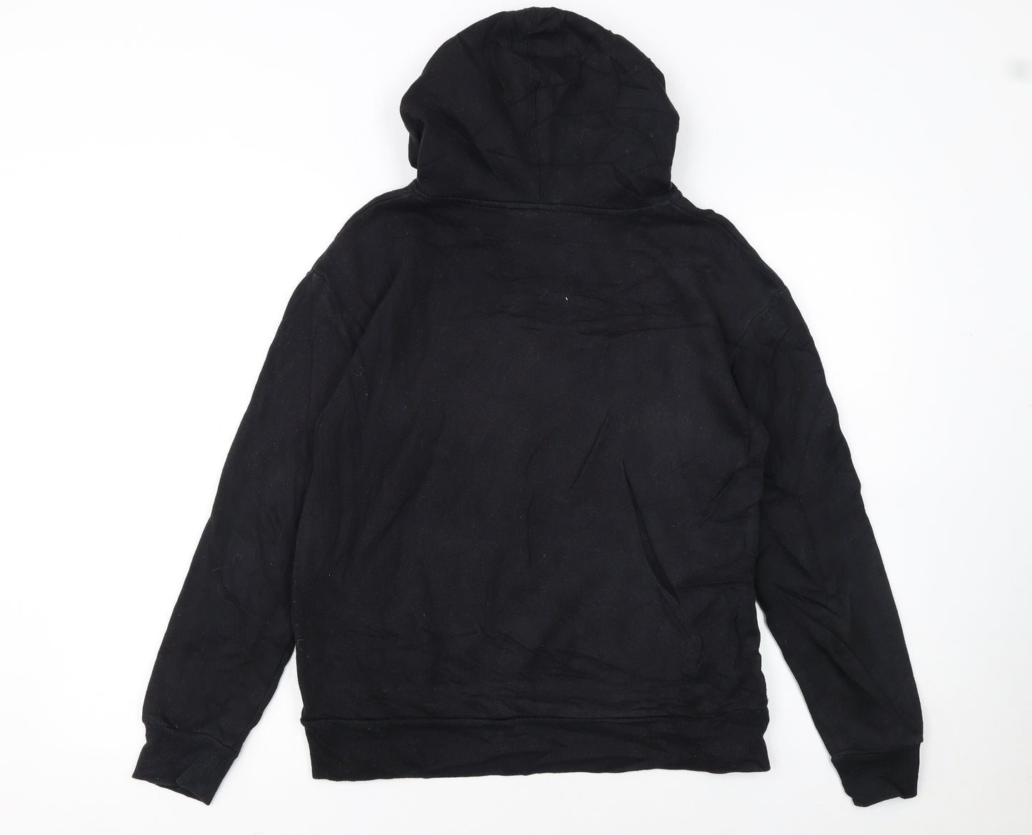 Lonsdale London Womens Black Size 8 Pullover Hoodie Sweatshirt