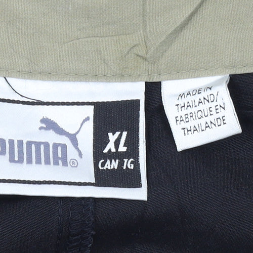 Puma Men's Black XL Track Pants Lightweight Woven Activewear Trousers
