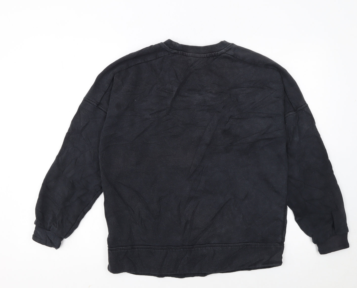 Nike Air Men's Black Small Pullover Sweatshirt Crew Neck Athletic Fleece