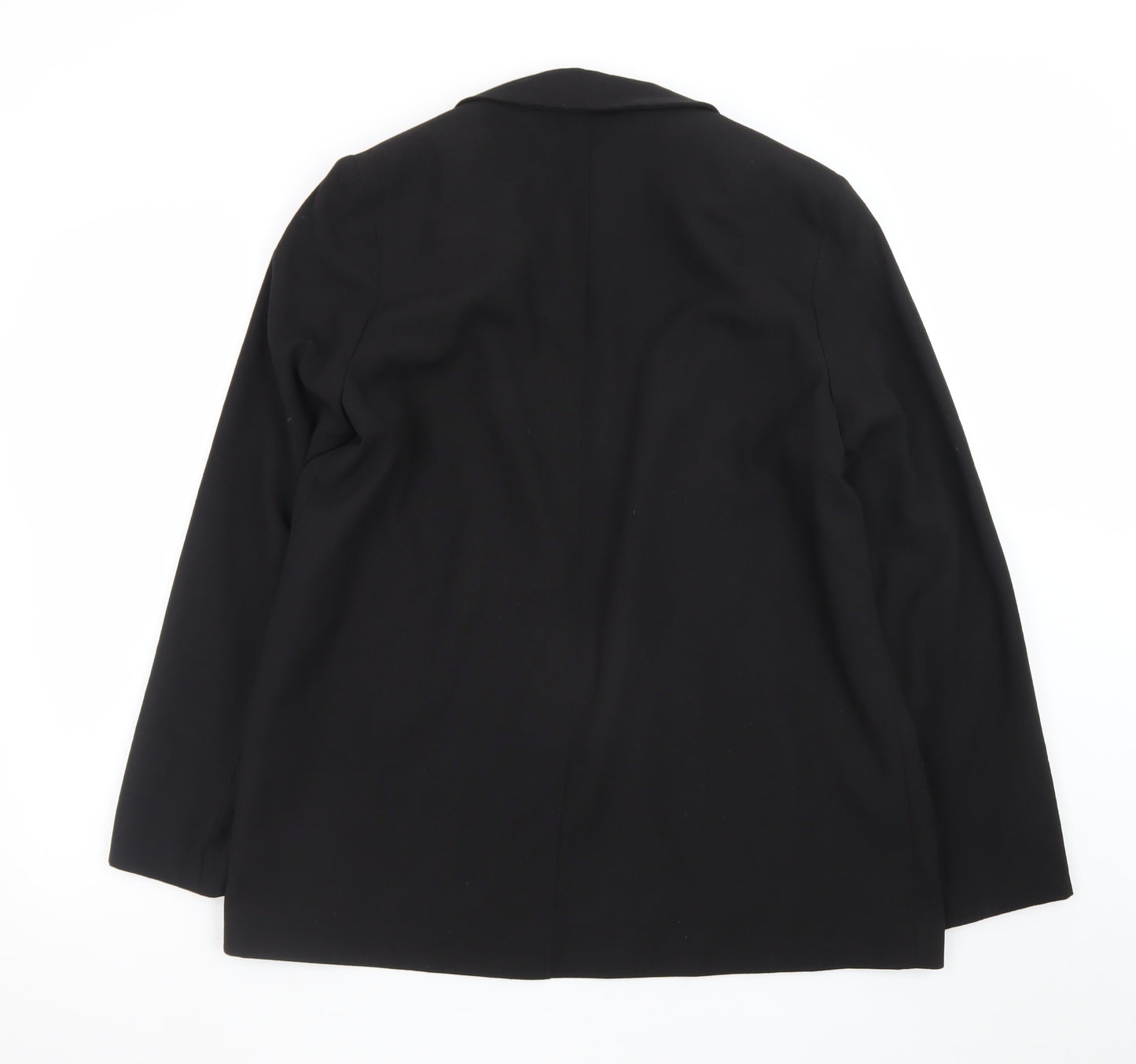 Primark Women Black Regular Fit Single-Breasted Blazer M