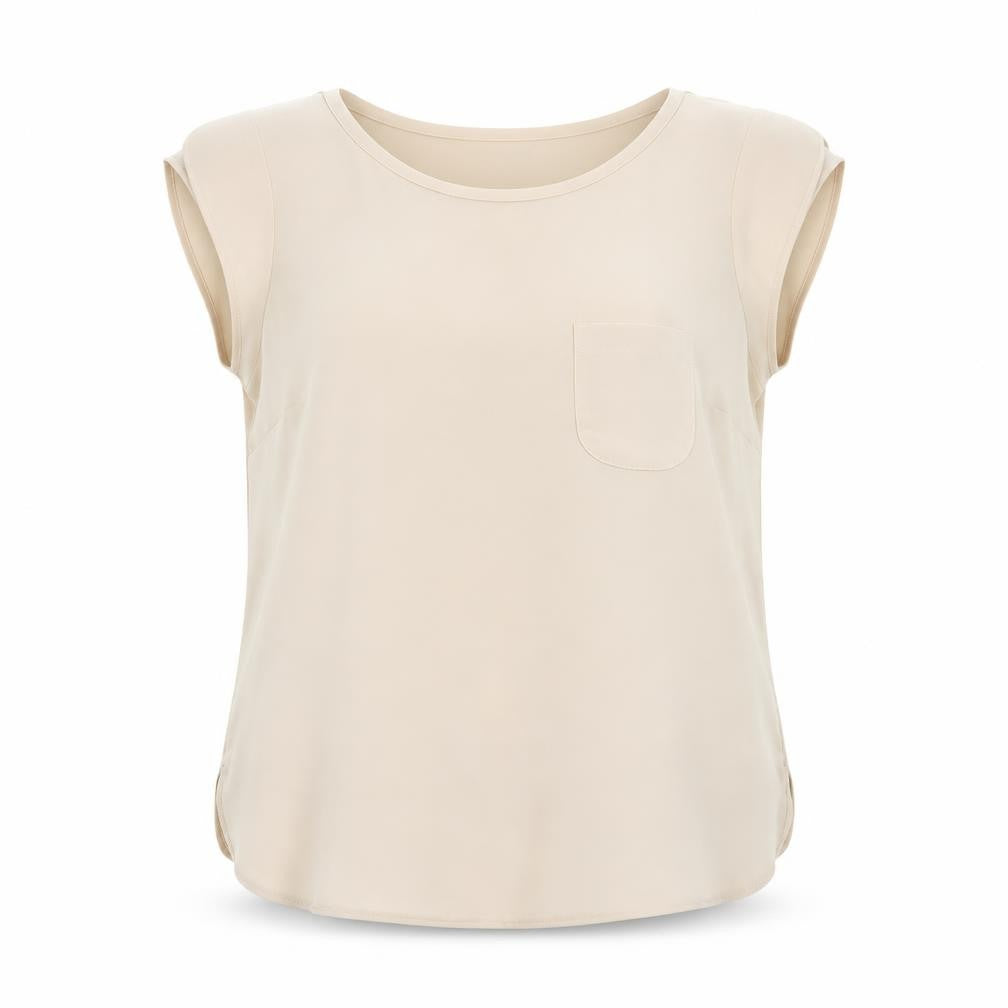 Marks and Spencer Autograph Womens Beige Sleeveless Blouse UK 12