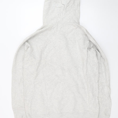 Calvin Klein Jeans Men's Grey XL Pullover Hoodie Logo Fleece