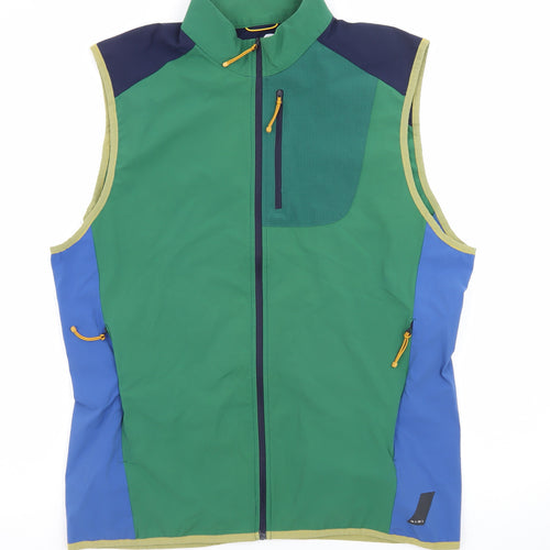 Zara Athleticz Men's Green Softshell Lightweight Bodywarmer L