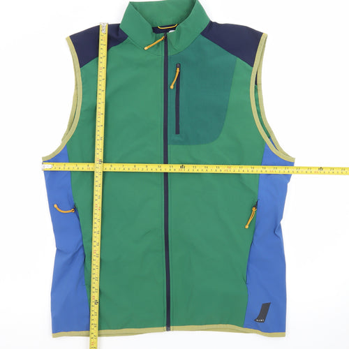 Zara Athleticz Men's Green Softshell Lightweight Bodywarmer L