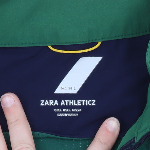 Zara Athleticz Men's Green Softshell Lightweight Bodywarmer L