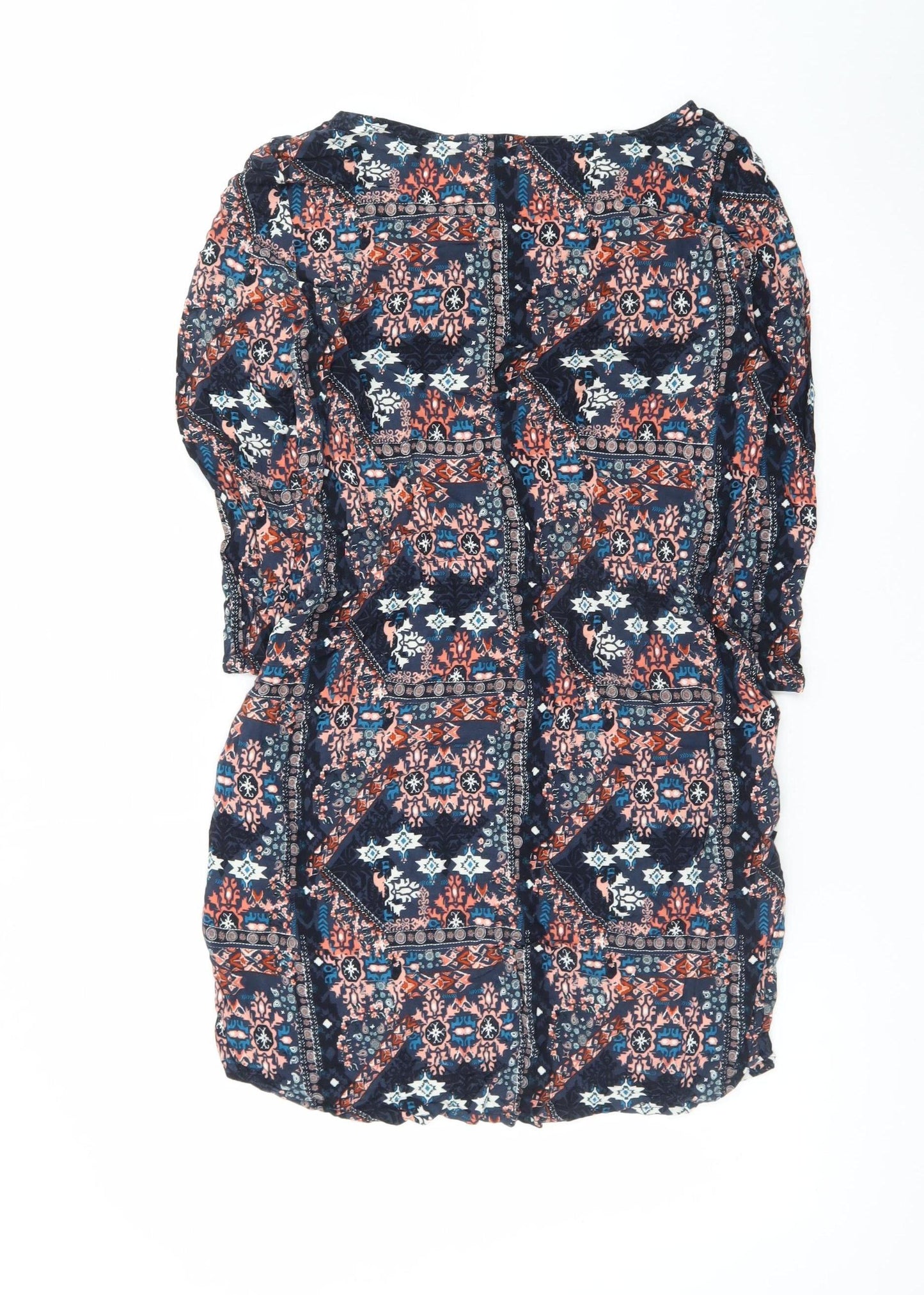 H&M Divided Womens Multicoloured Size 8 Boho Bodycon Dress
