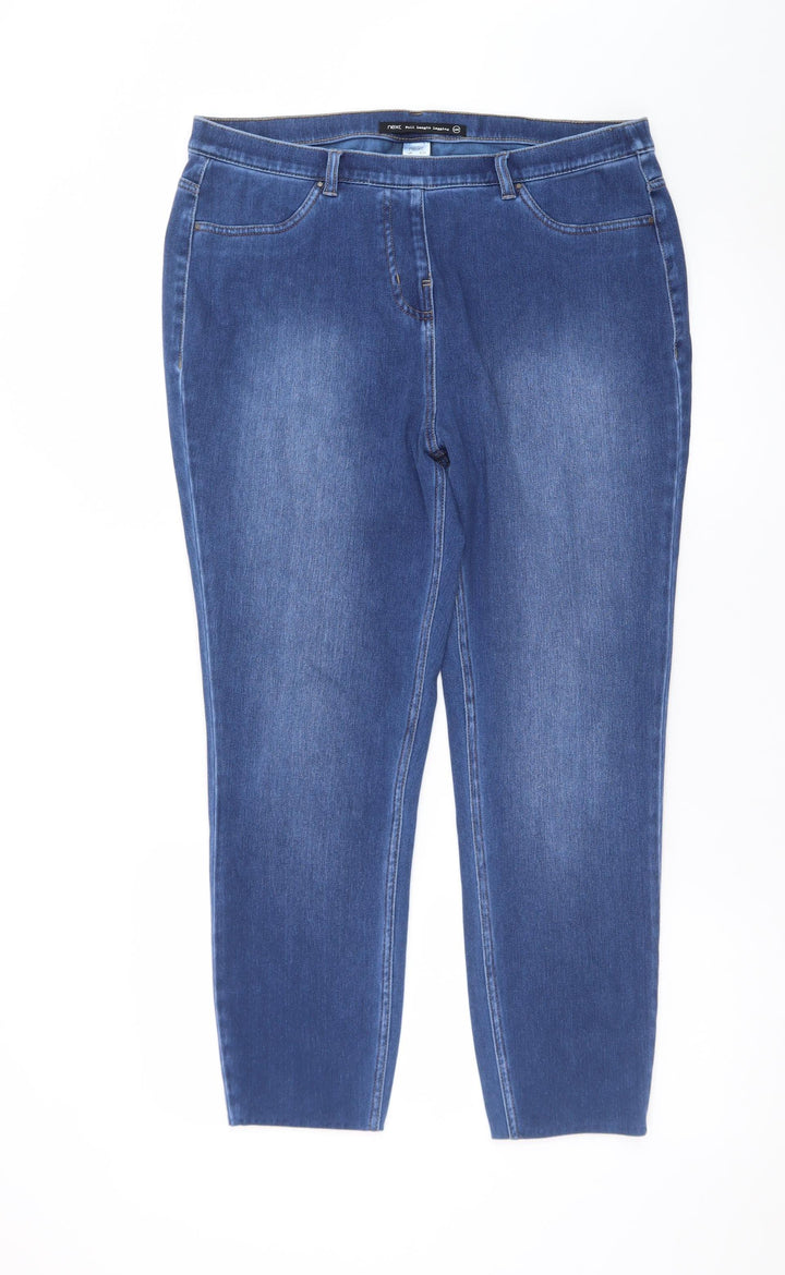 Next Women's Blue Size 16 Stretch Denim Jegging Jeans