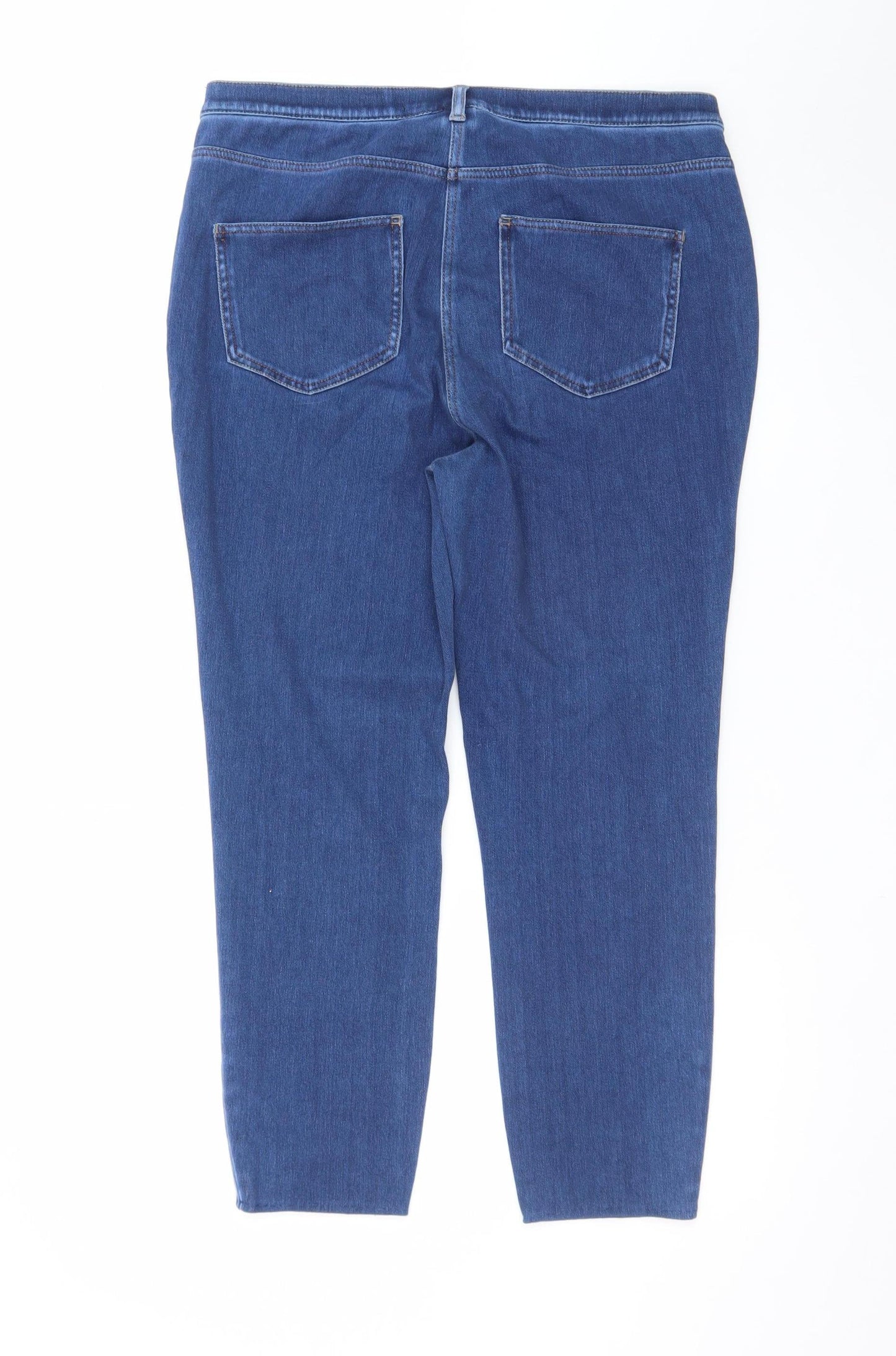Next Women's Blue Size 16 Stretch Denim Jegging Jeans