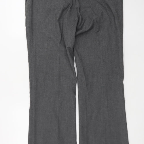 Topman Men's Grey Slim Fit Dress Pants 34R Formal Trousers