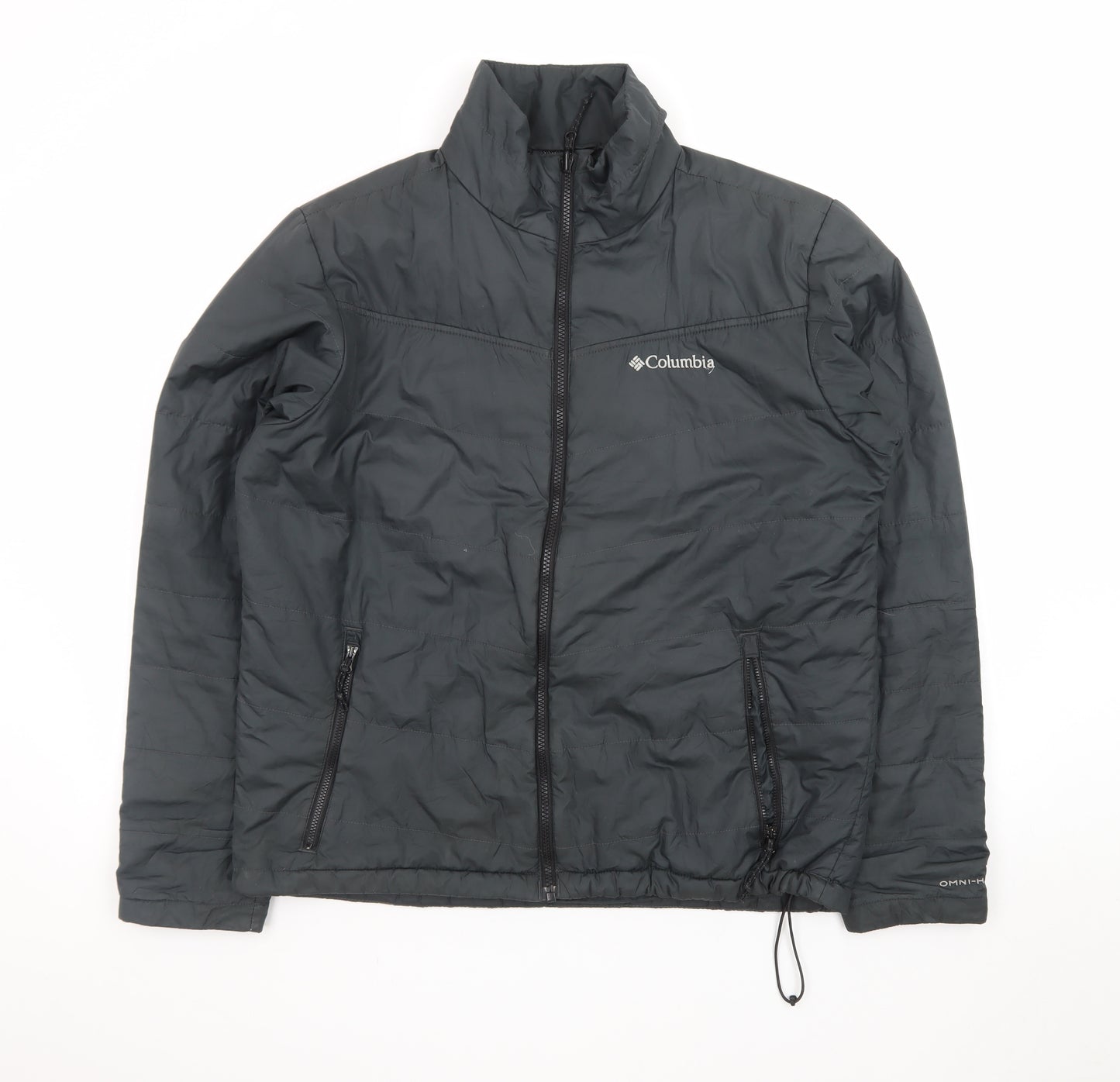 Columbia Mens Black M Omni-Heat Insulated Puffer Jacket