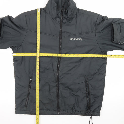 Columbia Mens Black M Omni-Heat Insulated Puffer Jacket