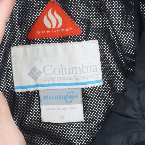 Columbia Mens Black M Omni-Heat Insulated Puffer Jacket
