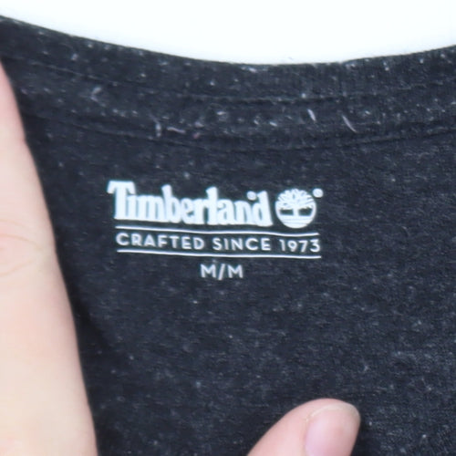 Timberland Men’s Black Adventure Graphic Crew Neck T-Shirt Size M