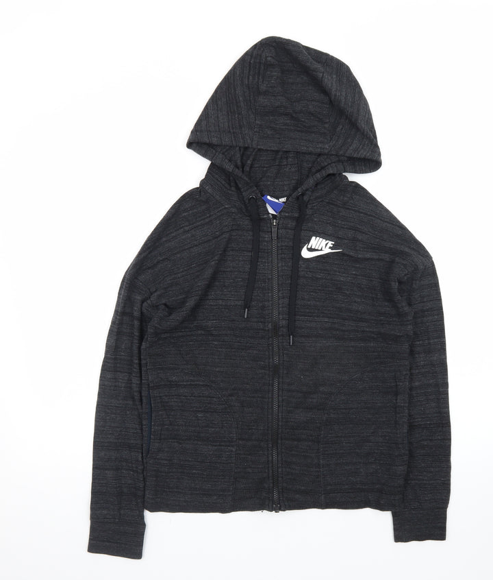 Nike Men's Black Full Zip Hoodie Small Regular Fit