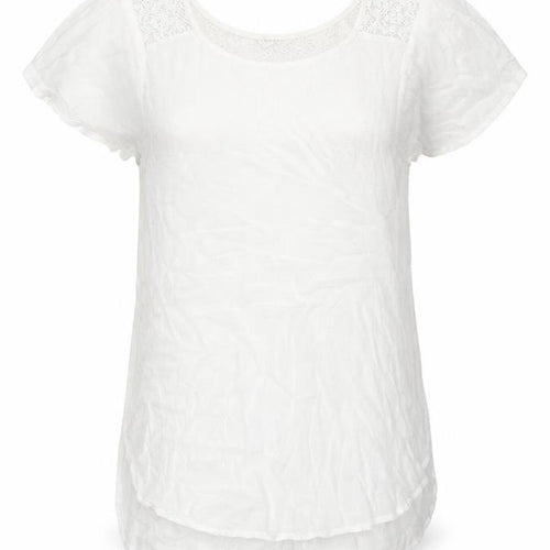 Accessorize Women’s White Lace Shift Dress XS Short Sleeve Summer