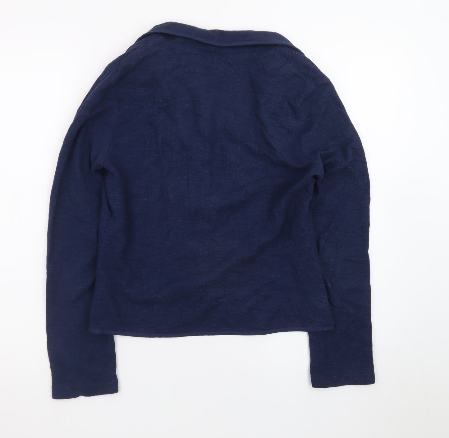 New Look Women Blue Size 10 Single-Breasted Blazer