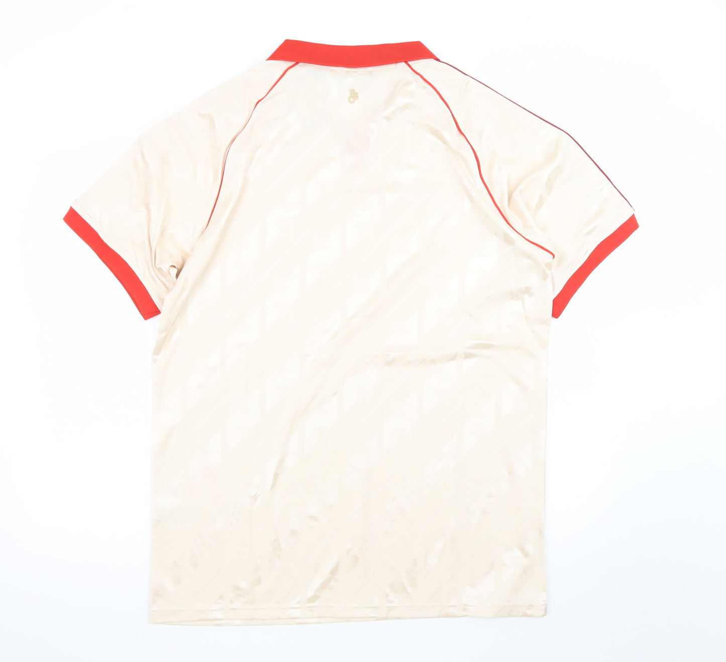 Adidas Men’s Beige Bayern Munich 2XL Football Polo Shirt