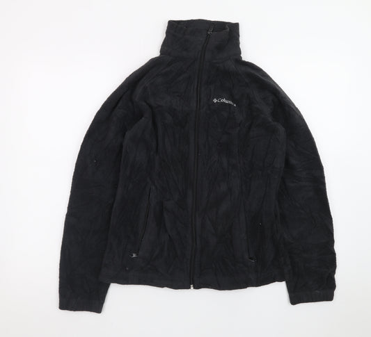 Columbia Men's Black Fleece Full Zip Outdoor Jacket Size S