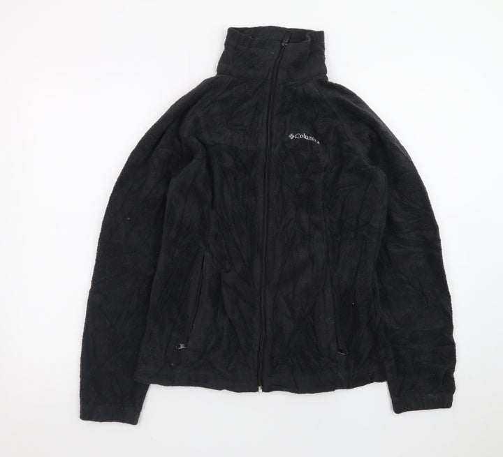 Columbia Men's Black Fleece Full Zip Outdoor Jacket Size S