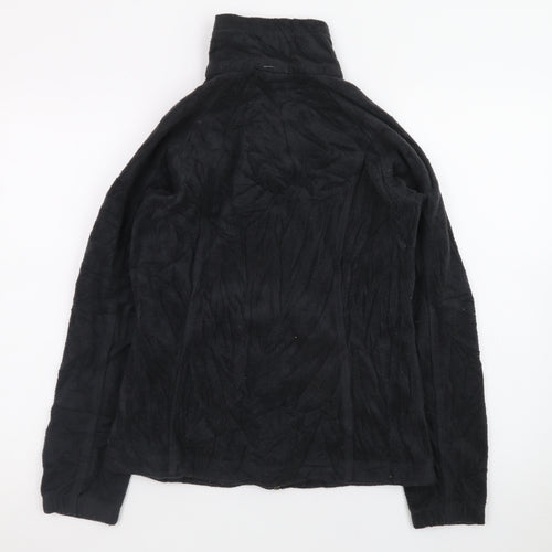 Columbia Men's Black Fleece Full Zip Outdoor Jacket Size S