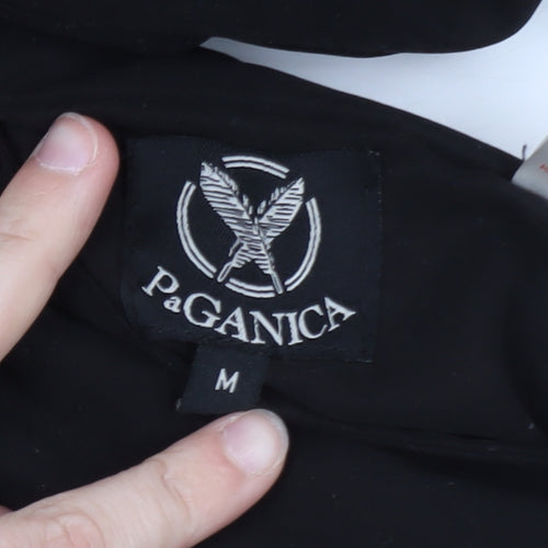 PaGANICA Men's Black M 1/4 Zip Softshell Jacket