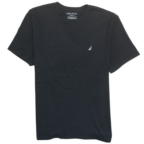 Nautica Men's Black Classic Fit Cotton Crew Neck T-Shirt 2XL