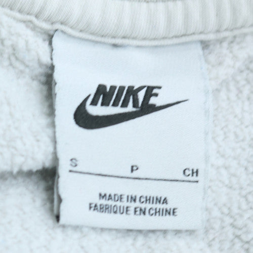 Nike Men's White Crew Neck Pullover Sweatshirt S