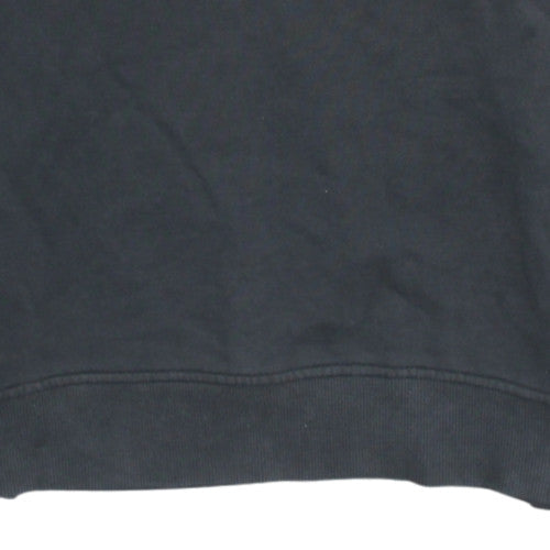G-Star RAW Mens Black L Crew Neck Pullover Sweatshirt