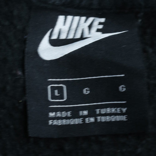 Nike Men’s Black Large Pullover Crew Neck Graphic Sweatshirt