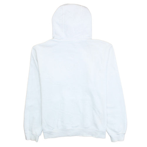 Nike Men's White XL Pullover Hoodie with Logo
