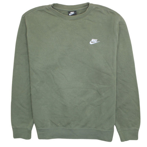 Nike Men's Green L Crew Neck Pullover Sweatshirt