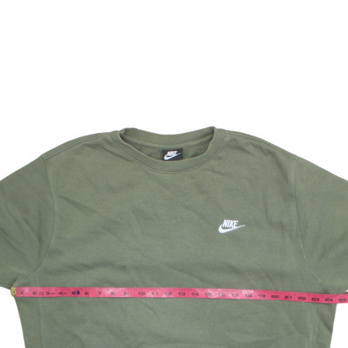 Nike Men's Green L Crew Neck Pullover Sweatshirt