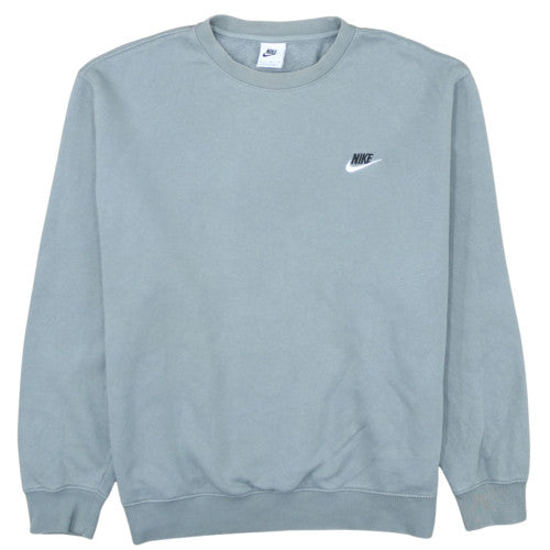 Nike Men's Grey XL Crew Neck Fleece Pullover Sweatshirt