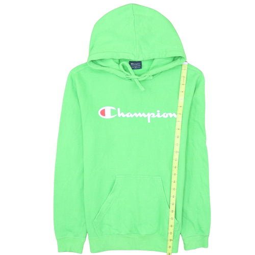 Champion Women's Green Pullover Hoodie Size S Cotton Blend