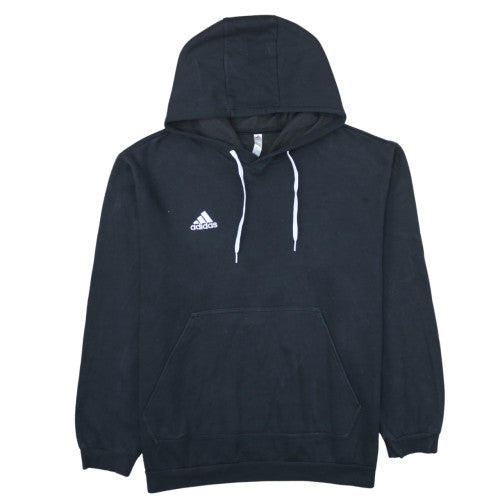 Adidas Men’s Black 2XL Pullover Hoodie Fleece Sweatshirt