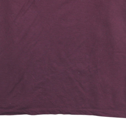 Nike Men's Burgundy 3XL Crew Neck Short Sleeve Classic T-Shirt