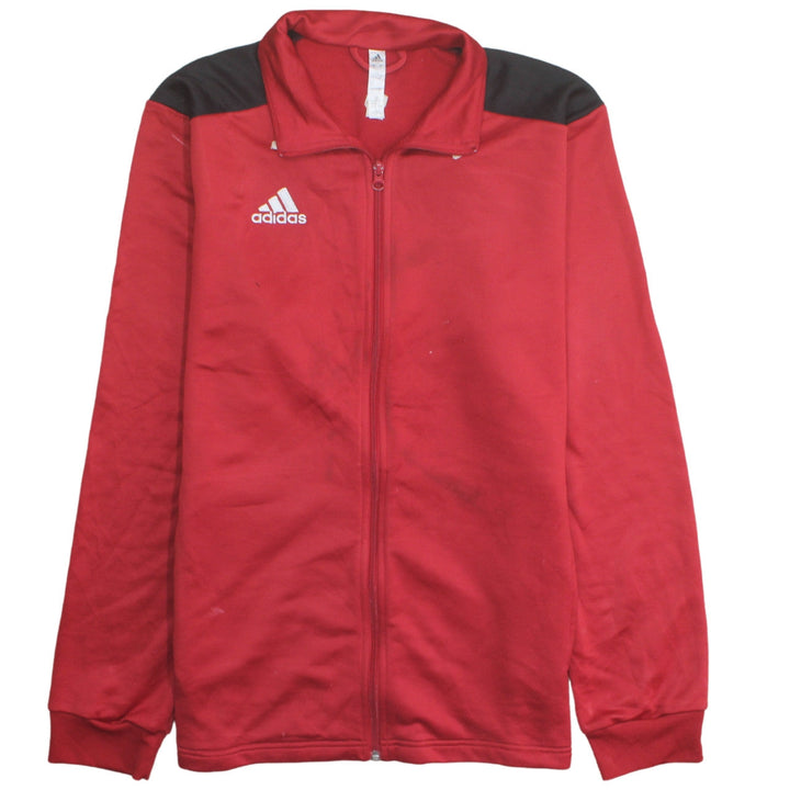Adidas Men's Red Full Zip Sports Sweatshirt Size L