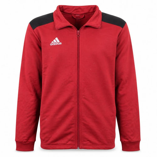 Adidas Men's Red Full Zip Sports Sweatshirt Size L