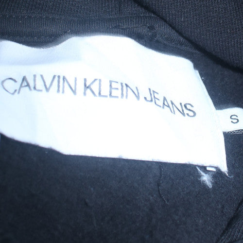 Calvin Klein Jeans Men's Black Pullover Hoodie S Regular Fit
