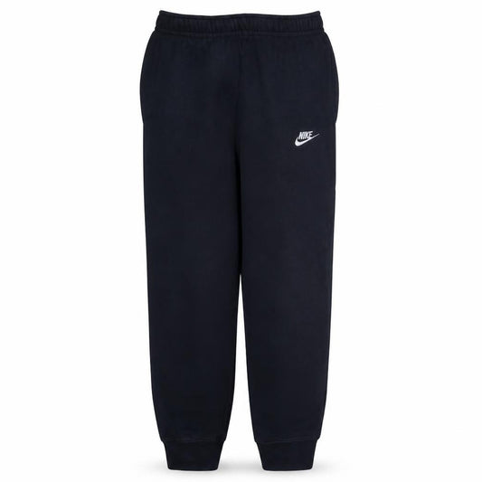 Front view of Nike Men's Black XS Fleece Regular Fit Sweatpants
