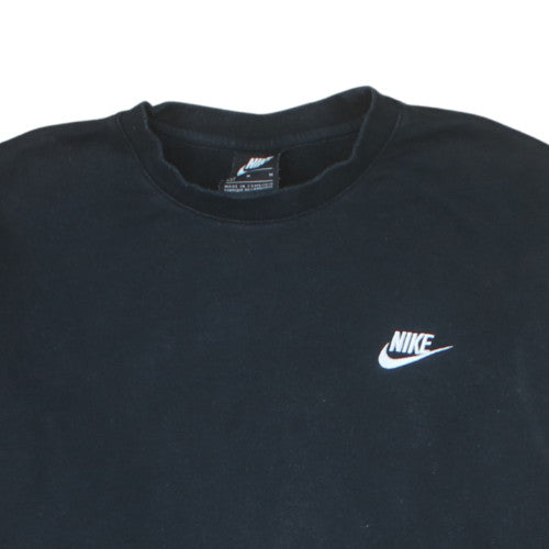 Nike Men's Black Medium Pullover Crew Neck Sports Sweatshirt