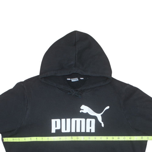 Puma Womens Black XXL Pullover Hoodie Sweatshirt Casual Logo Style