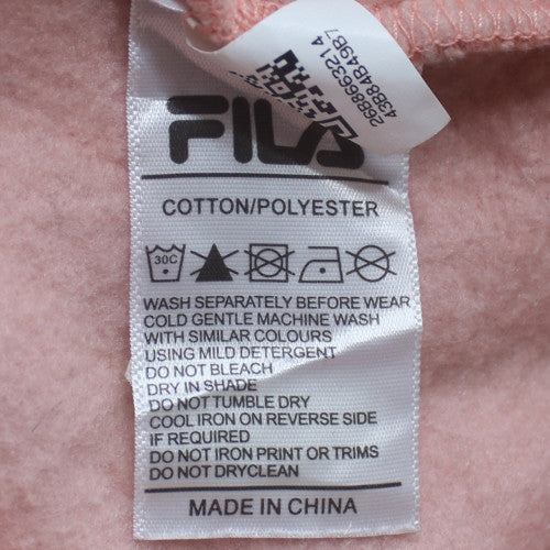 Fila Classics Women's Pink Crew Neck Pullover Sweatshirt XS