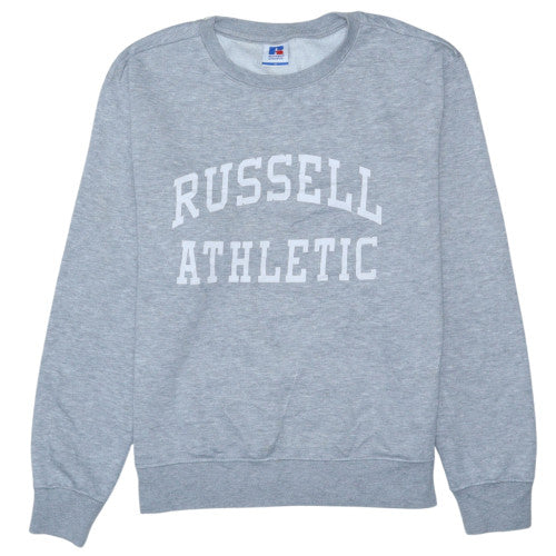 Russell Athletic Womens Grey Crew Neck Sweatshirt Size 10