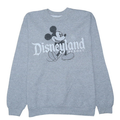 Disneyland Resort by Hanes Grey Mickey Mouse Womens L Sweatshirt
