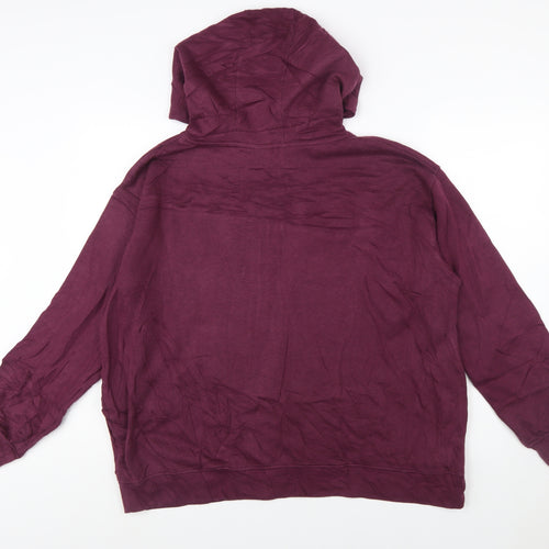 Disney Women’s Burgundy Minnie Mouse Hoodie XL Pullover Sweatshirt