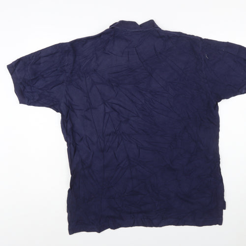 Ralph Lauren Men's Navy Blue Classic Fit Polo Shirt XL 100% Cotton